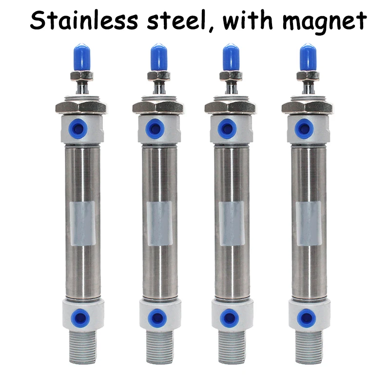 Mini Cilindro Neumático De Aire Mal 16x25mm | Meses Sin Interés