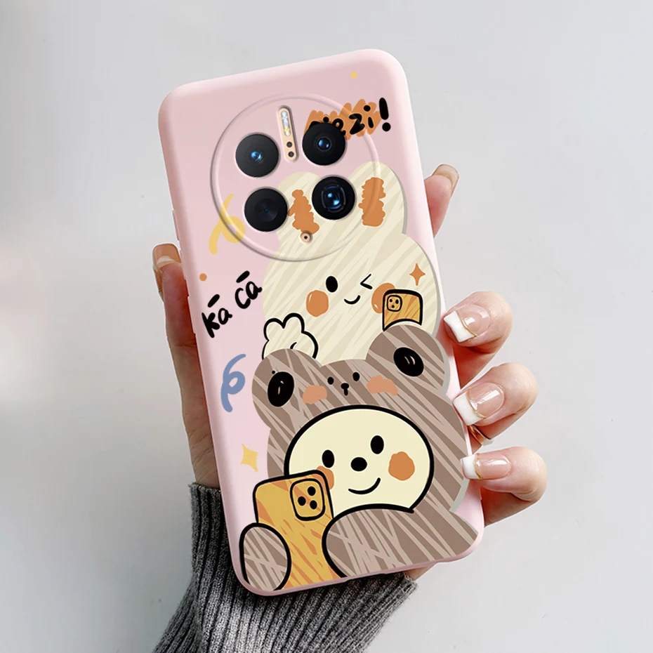 Adorable Rabbit and Panda Soft Silicone Shockproof Phone Case