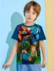 Hot Game Print Children's T-shirts for Children Summer Clothes Clothing for Boys Baby Boy Clothes 8 to 10 Years Male Tops Top 1