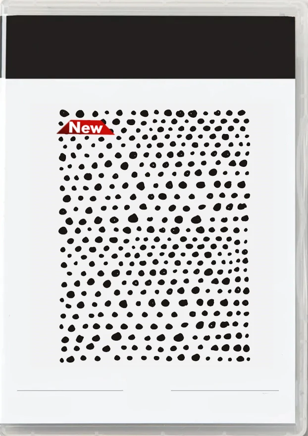 Nuovo Catalogo 2023 Clear Stamp Dot Pattern Background Scrapbooking Frame Card Craft Cutting Dies