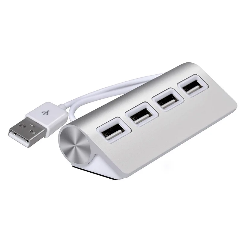 HUB USB, 4 Portas, 2.0 Portas, Alumínio,