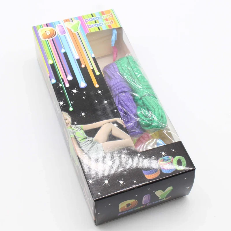Bracelet Making Kit Comes with Parachute Rope and Adjustable Length Woven DIY Craft Kit with Quick Release Buckle paracord rope,paracord bracelet,paracord bracelet accessories