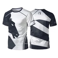 2024 New Team Liquid Esports Uniform T-shirt CSGO LOL DOTA2 Games Contest T Shirt Casual Breathable Sports Jersey Boys Tops Tees 1