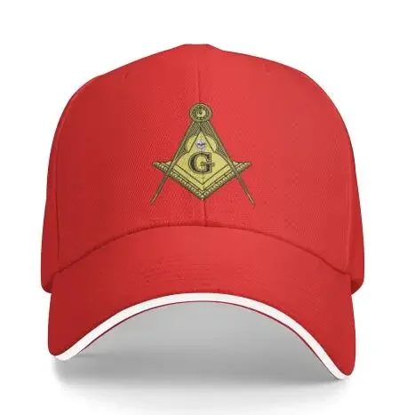 Freemason Masonic Sports Denim Cap Adjustable Unisex Plain