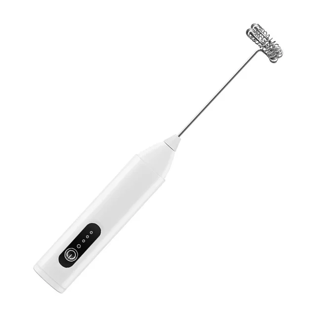 MINI Montalatte USB ricaricabile 3 velocità Schiuma Maker Frusta per caffè Mixer Manico elettrico Frullatore Frullino per le uova Strumenti di cottura calda 5