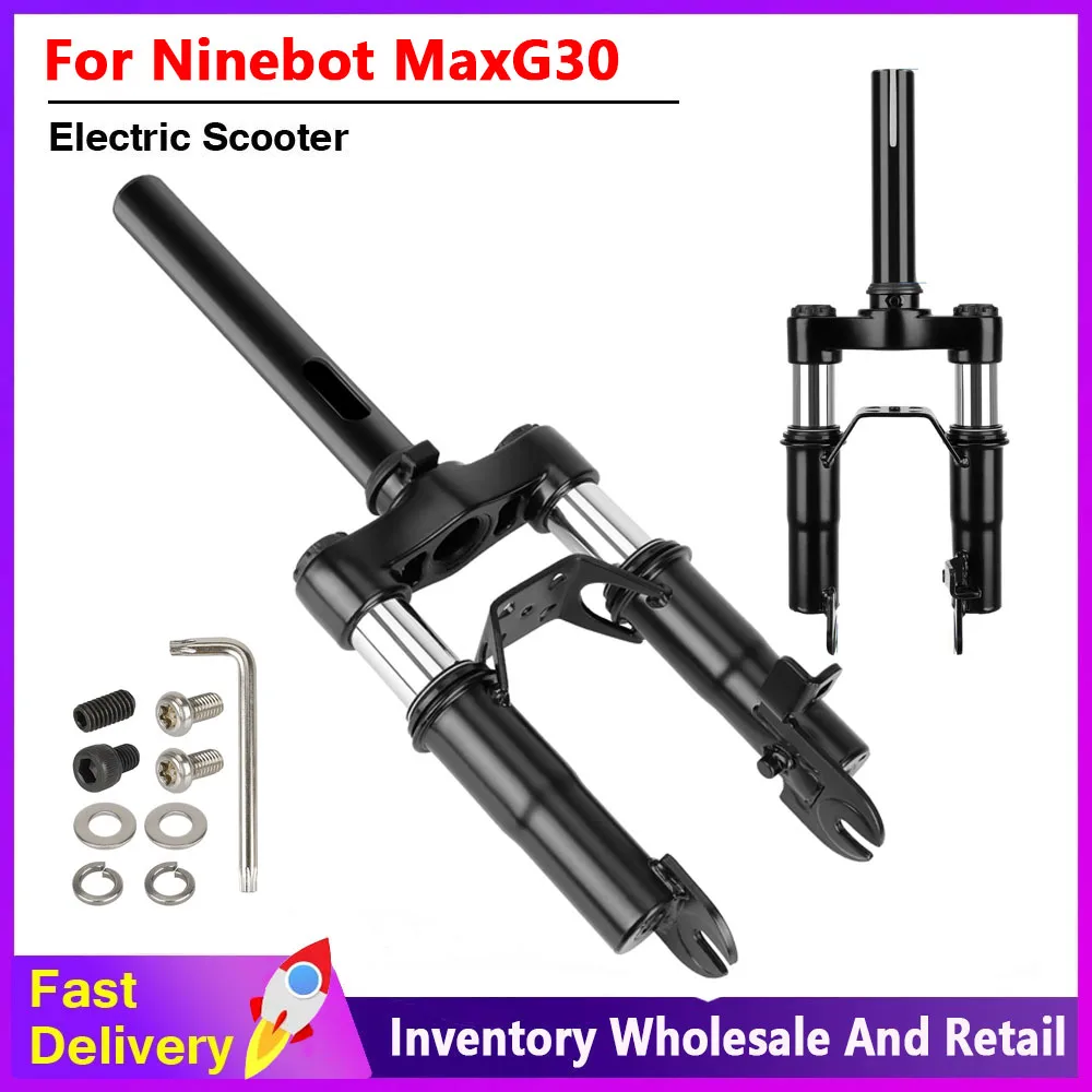 Electric Scooter Shock-Absorbing Front Fork Extension Bracket Parts Are Suitable for Ninebot Max G30 Scooter Accessories