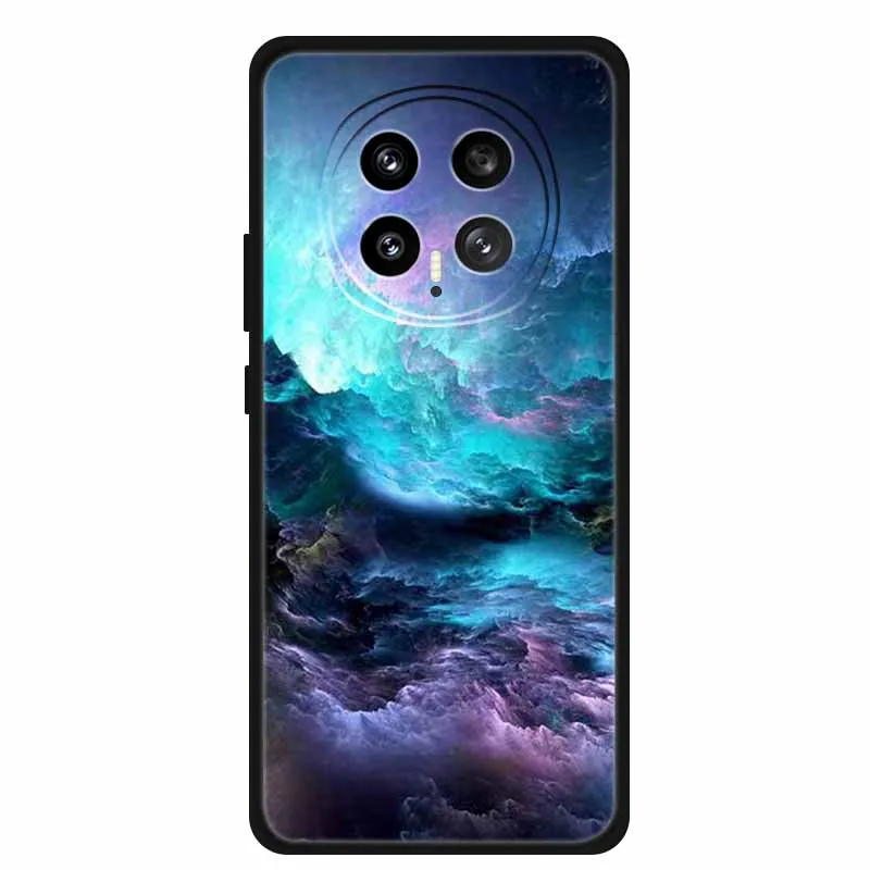 Shockproof Black Silicone Phone Case - Soft and Durable Back Cover