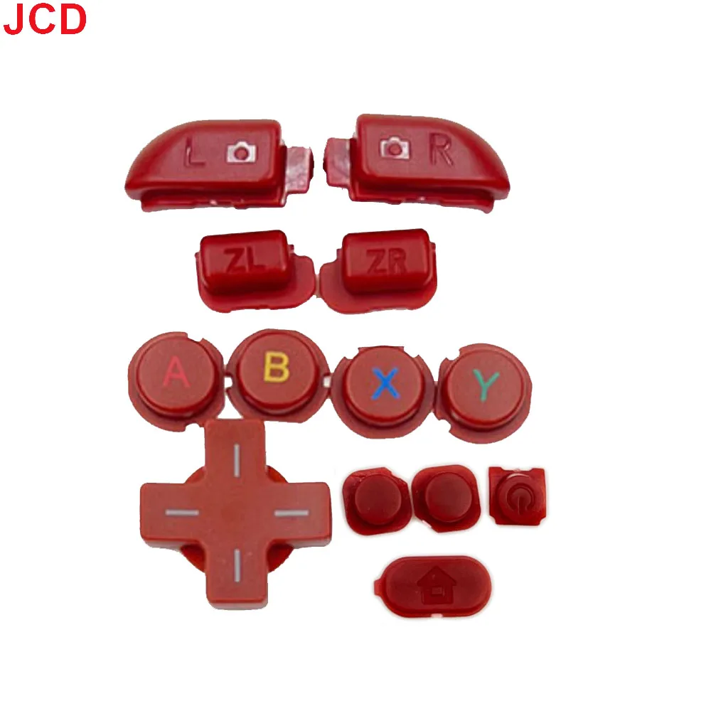 JCD 1set Repair Part ABXY Button LR ZL ZR HOME Button For New 3DS XL LL NEW 3DS LL/XL Cosone Replacement Parts