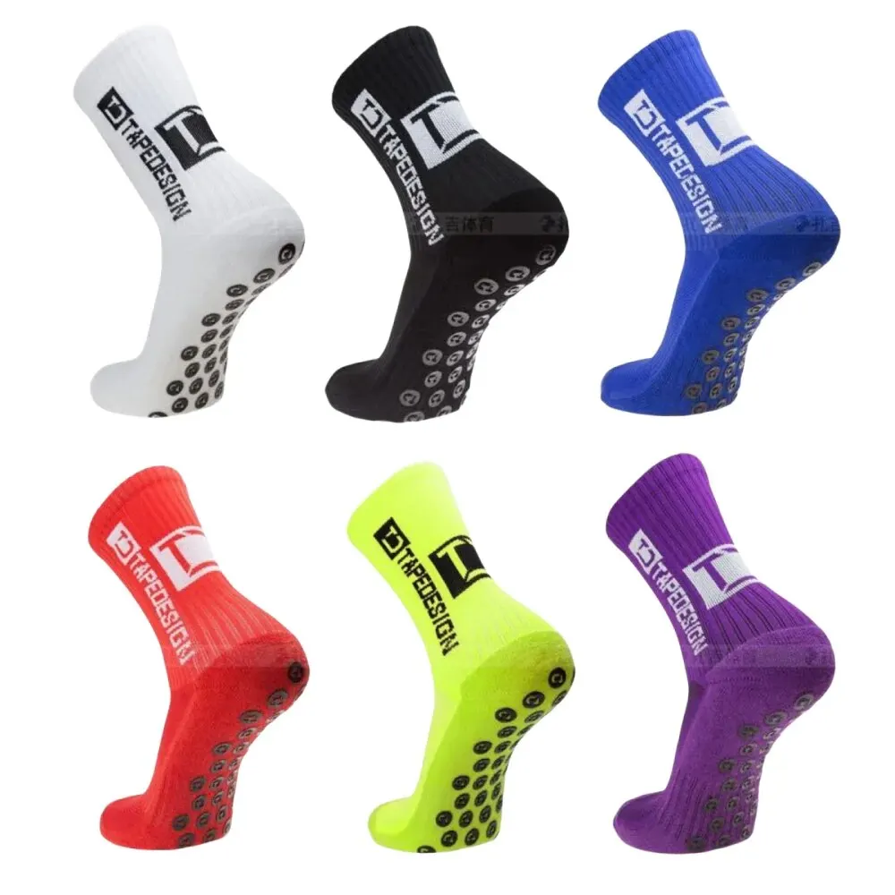 Men Anti-Slip Football Socks Soft Breathable Thickened Sports Socks Running Cycling Hiking Women Soccer football socks