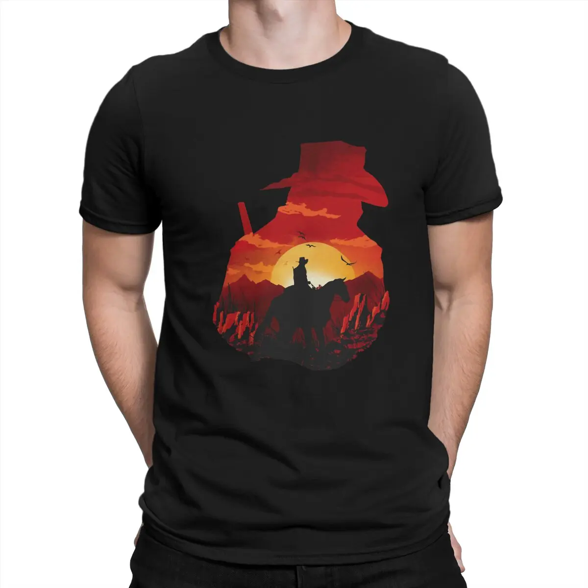 

Мужская футболка Red Dead выкуп, модная футболка с логотипом, графические свитшоты, новый тренд