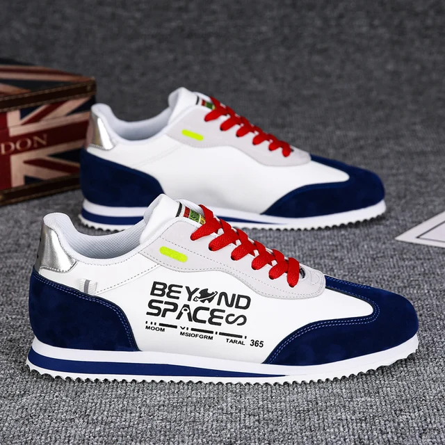 Men's Casual Sports Shoes, Young Fashionable Men's Shoes, Low-Top Trendy Shoes, Comfortable, Durable, Non-Slip, Suitable for Running and Travel, Suitable for All Seasons