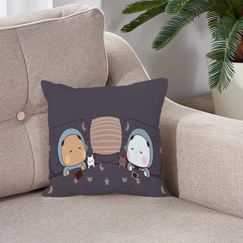 

Sofa Cushions Bubu and Dudu Cushion Cover 45*45 Anime Pillow Covers for Bed Pillows Decorative Pillowcases Fall Decor Pillowcase