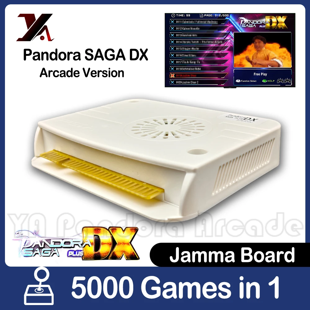 

5000 in 1 Pandora Saga DX And SAGA CX box Game Console Jamma Support DIY Kit Joystick Cabinet CRT VGA CGA HDM arcade board