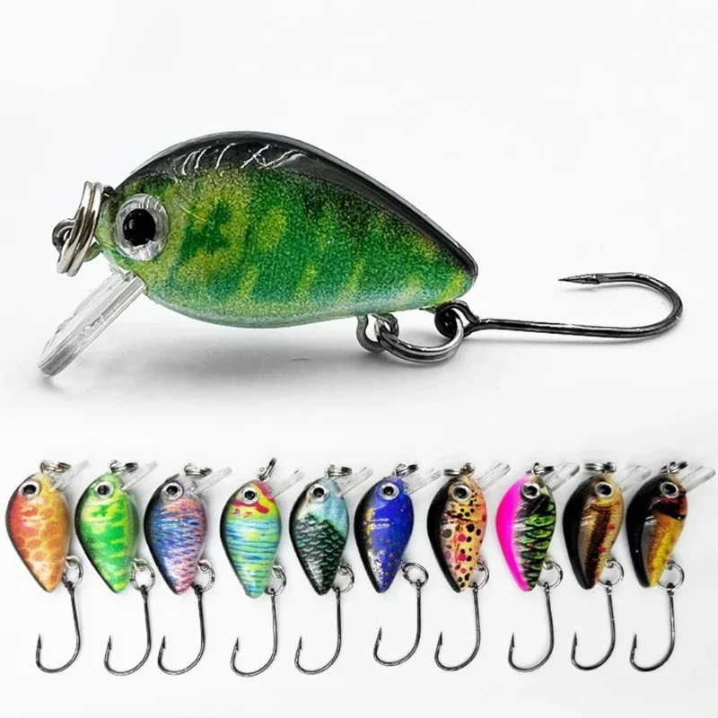 

2,8 см 1,5 г Crankbait Bionic Рыболовные приманки Плавающая приманка для плавания воблер Жесткие приманки