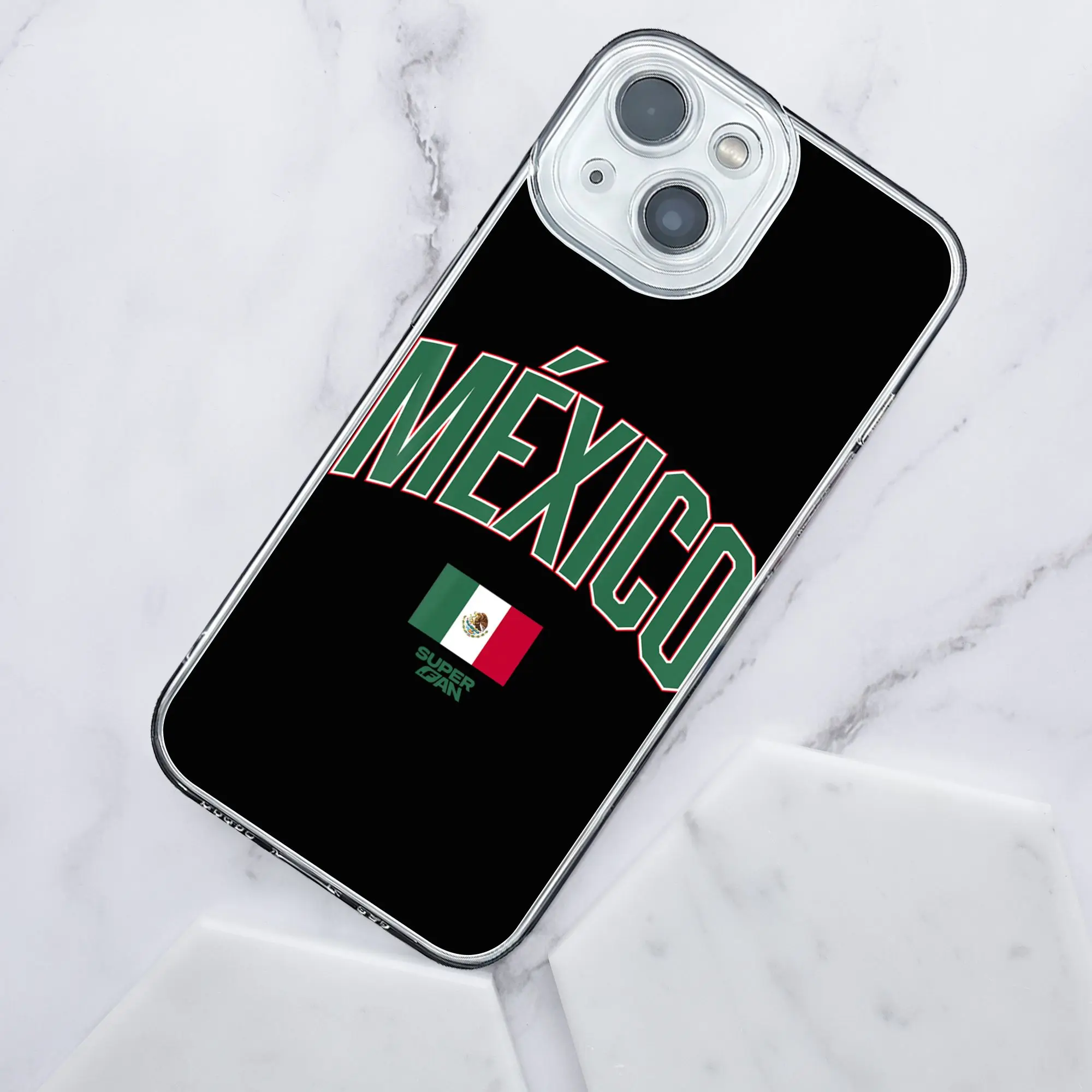 Stylish Armor Bumper Mexico Soccer Fan Aesthetic Phone Case