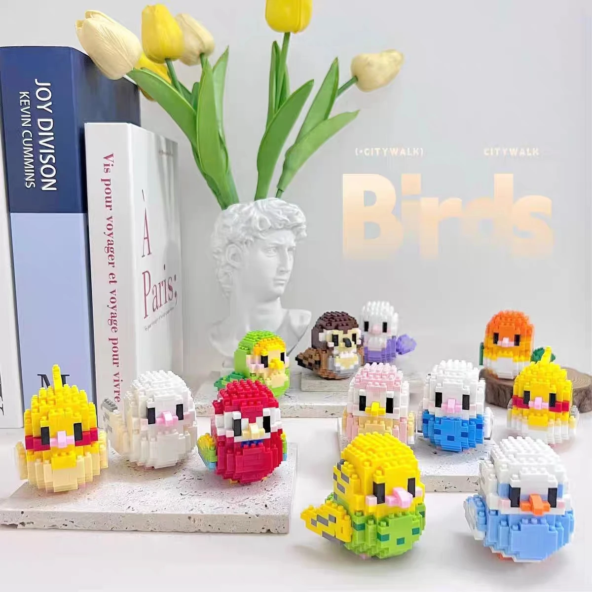 Micro Building Blocks Plastic Bird Toys for Kids