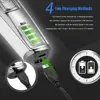 Professional Hair Clipper Beard Trimmer for Men Adjustable Speed LED Digital Carving Clippers Electric Razor KM-5027 5