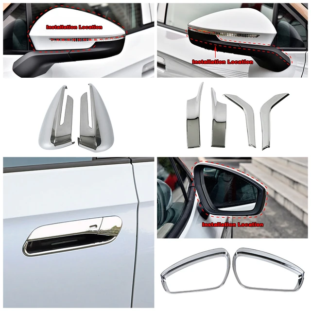 For Volkswagen VW ID.4 ID4 2021 2022 2023 Car Interior Accessories Color  Refit Matte Silver Stainless Steel Sticker Anti Scratch - AliExpress