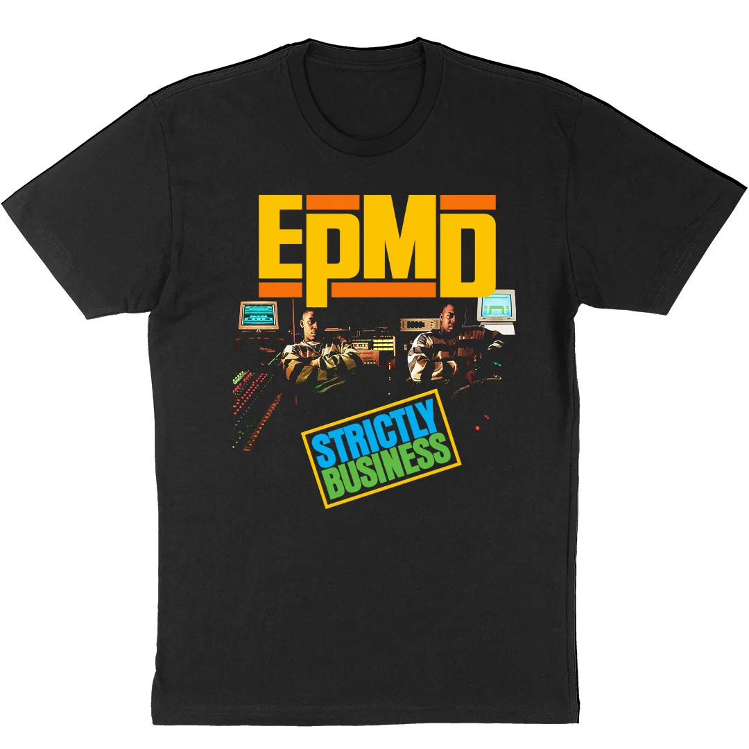EPMD строго деловая Мужская футболка Erick and Parrish NY в стиле хип-хоп с длинным или коротким рукавом