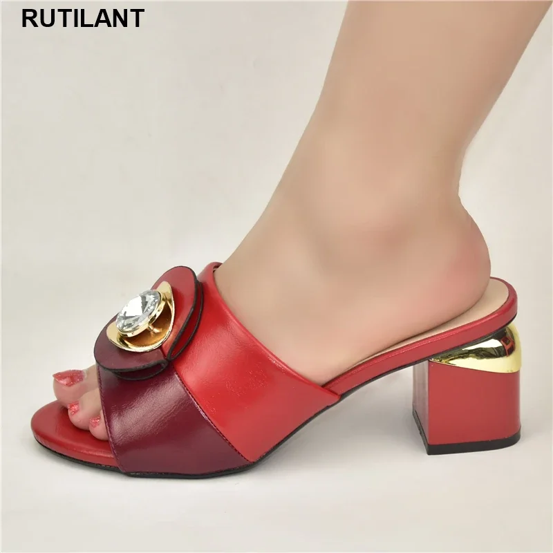 

Новинка, Женская обувь в итальянском стиле, украшенная искусственной кожей, женская обувь на высоком каблуке, привлекательная женская обувь для свадьбы