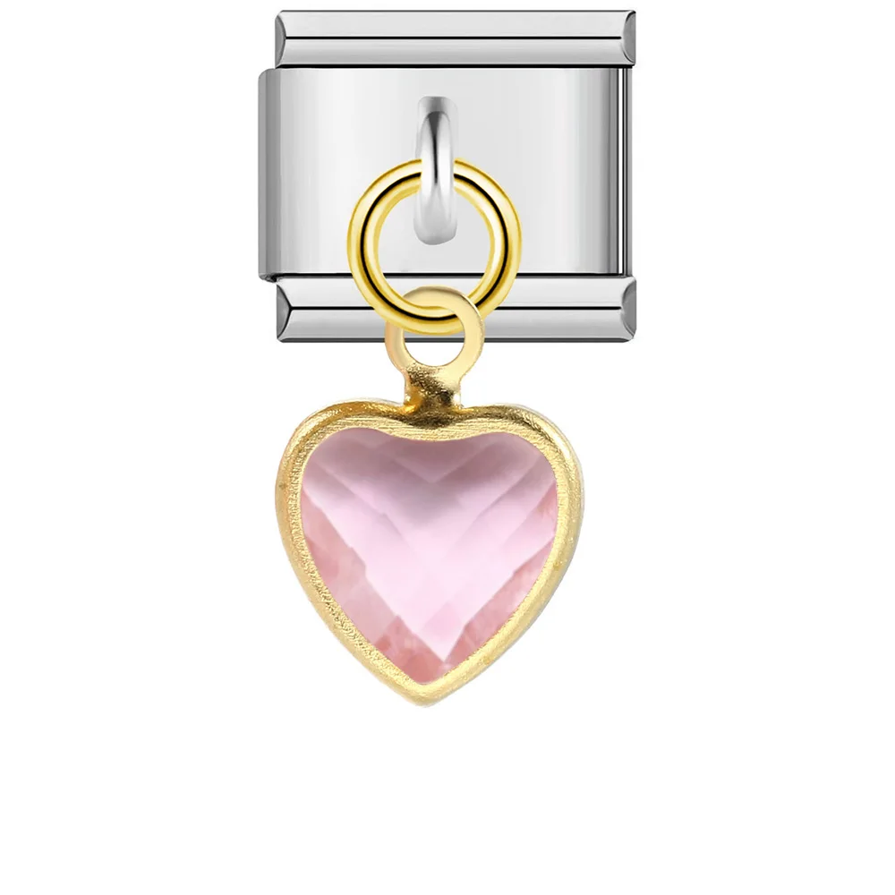 1PC Italienische Charme Link Fit 9mm Edelstahl Anhänger Schmuck Shell Blume Turm Herz Biene DIY Machen Armbänder zubehör – Detail 6