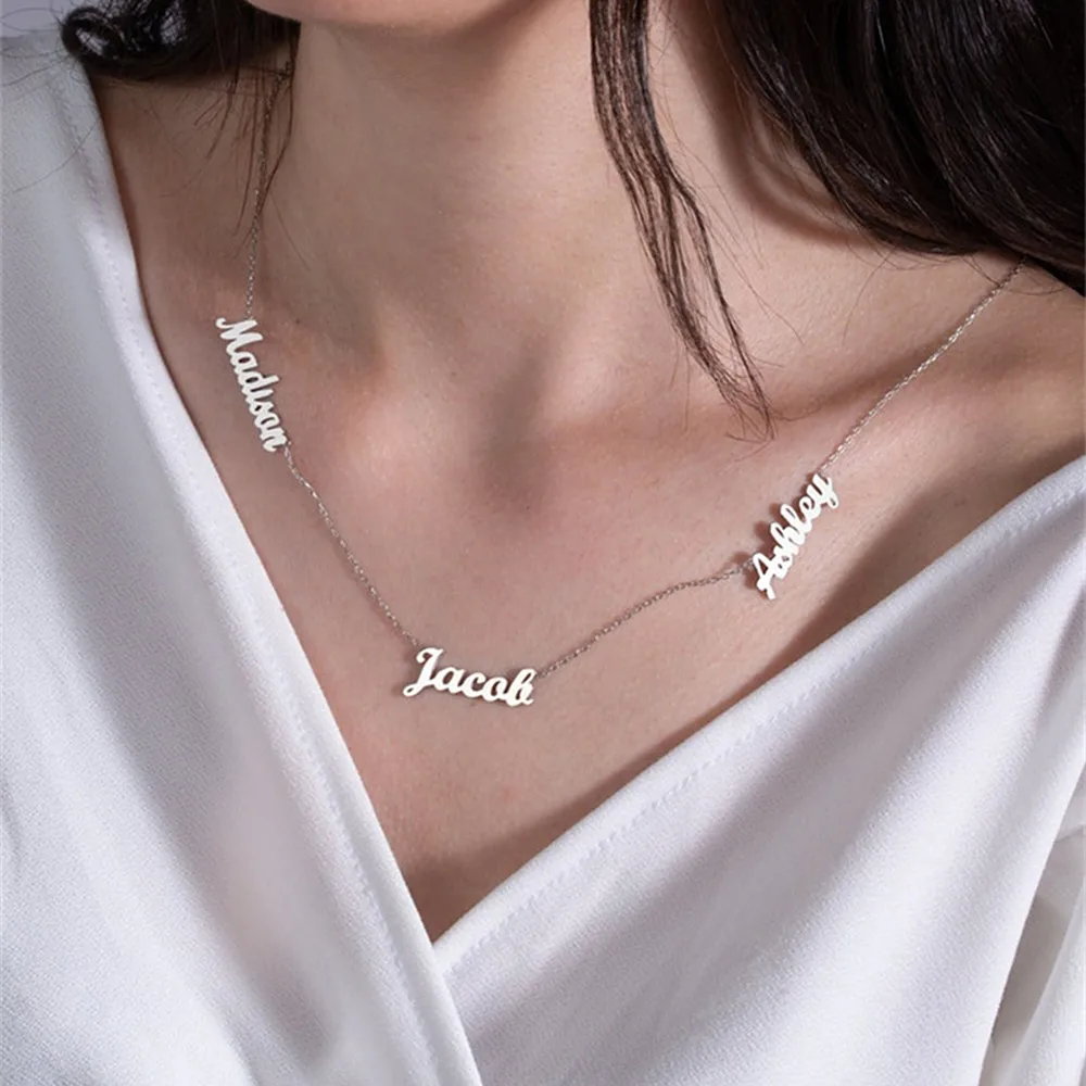 Names Pendant Necklaces Women 