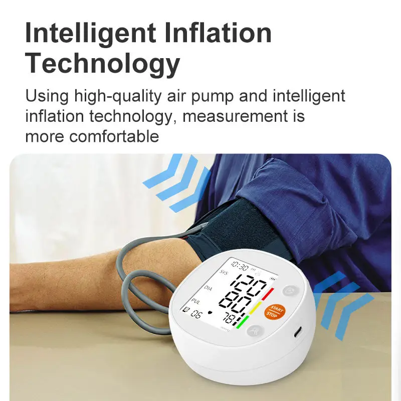Electronic Blood Pressure Monitor for Home Use Fully Automatic