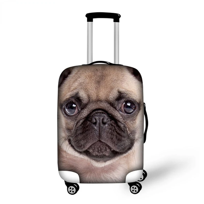 

Pud Dog Thicker Travel Suitcase Protective Cover Travel Accessories Elastic Luggage Dust Cover Apply to 18-30 inch