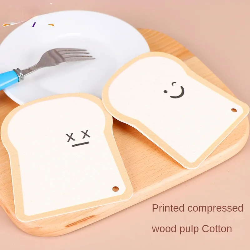 

5 шт., двусторонние Многофункциональные кухонные моющие губки