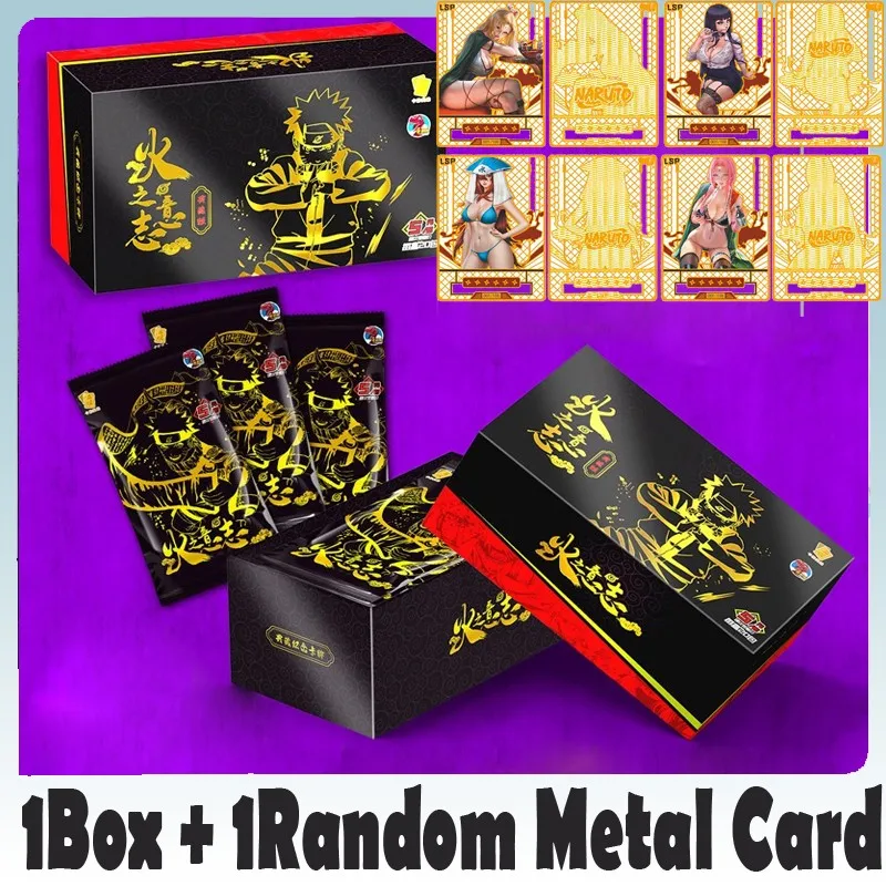 

Genuine Naruto Card TCG CCG Collection Card Booster Box Table Game Card Kid Toy Gifts