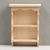 Hot sale 1:12 Dollhouse Miniature Hanging Cabinet Wall Cabinet Storage Rack Shelf Furniture Living Room Model Decor Toy 4