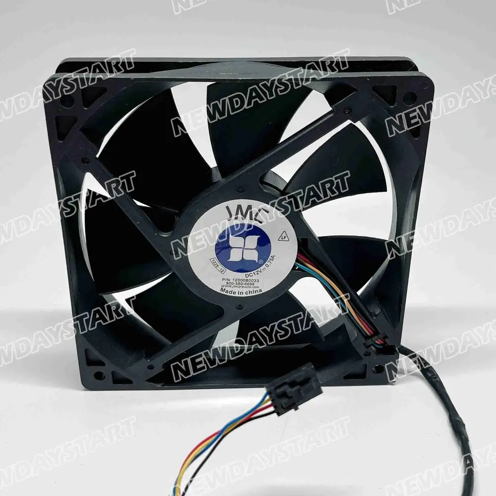 

1 шт. 1225-12 HBAPW 12025 12 В 0.75A 4-проводной 12 см большой объем воздуха охлаждающий вентилятор