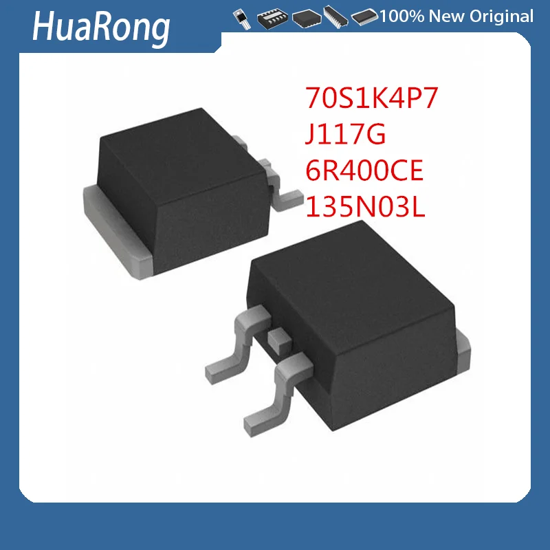 

50Pcs/Lot NWE 70S1K4P7 IPD70S1K4P7 J117G MJD117T4G 6R400CE IPD60R400CE 135N03L IPD135N03LG TO-252