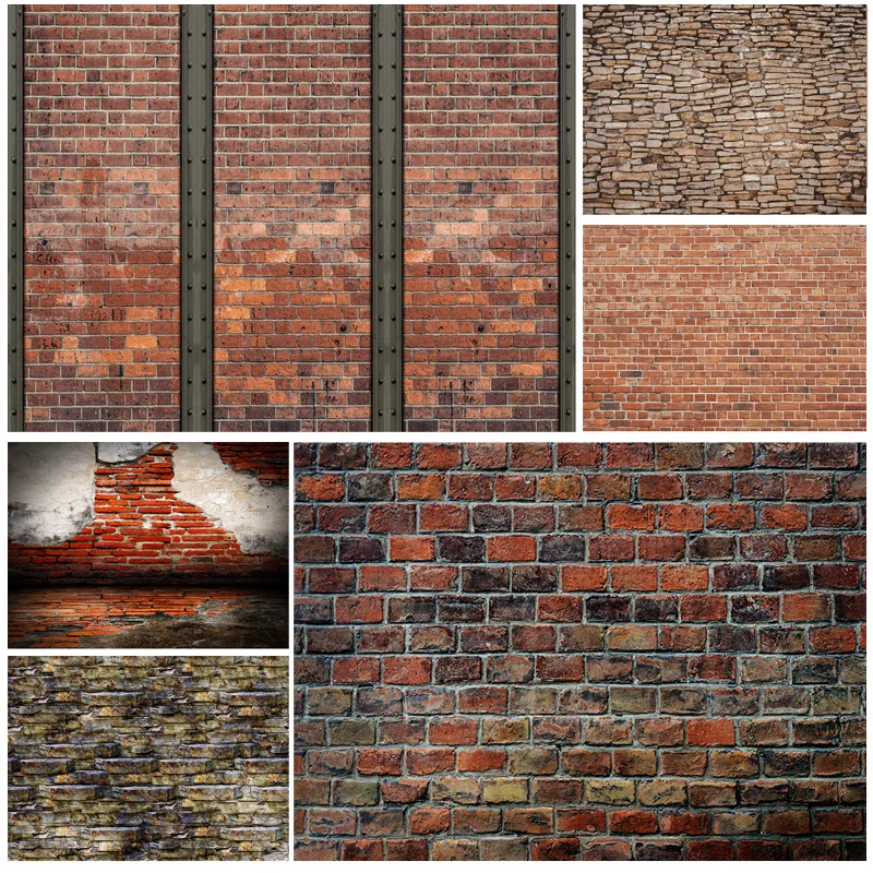 

Vinyl Custom Vintage Brick Wall Theme Photography Backdrops portrait Photo Background Studio Prop 21921 CXSC -22