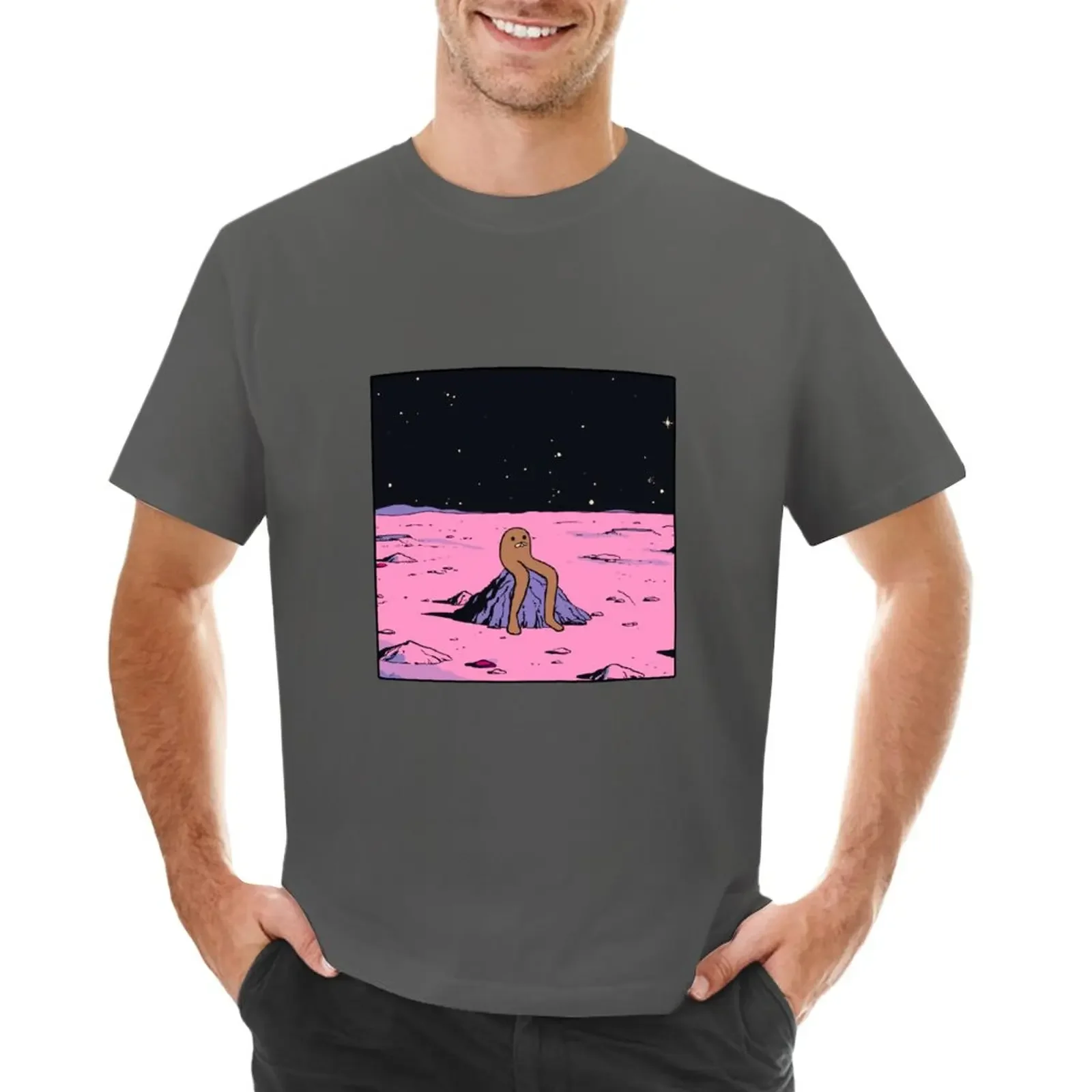 Gondola Nello Spazio (Watchmen) T-Shirt Abbigliamento Estetico Abbigliamento Doganale Uomo