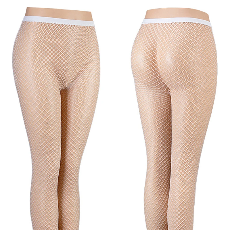 Noctilucent Stockings Sexy Women's Fishnet Socks Gothic Magic luminescence Transparent Lolita Socks For Women Tights Fishnet
