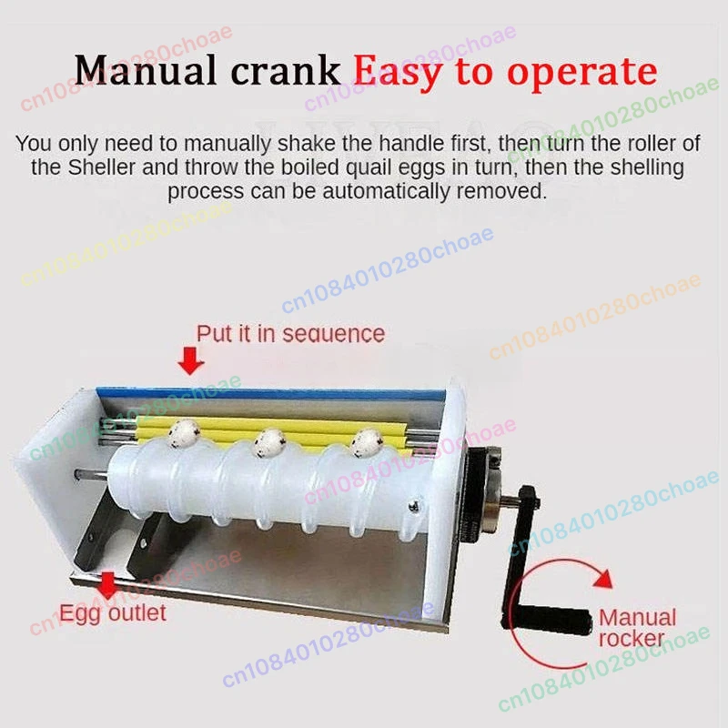Manual Quail eggs peeling machine Quail eggs automatic peeling machine peeling m