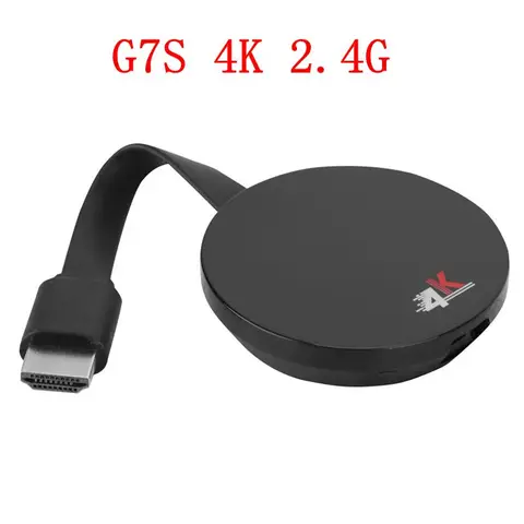 G7 PLUS TV Stick 4K Video Dongle Streamer for TV Dongles Wireless Digital HDMI-compatible WiFi Display Dongle Android