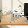 365 Day Acrylic Piggy Bank Challenge And Budget Planner To 10K Goal Childrens And Adult Cash Piggy 15*15*15cm 1