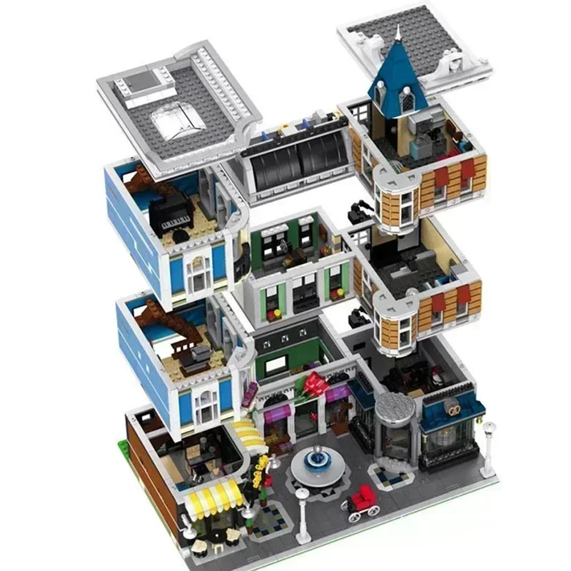City Center Assembly Square Building Blocks 4016PCS Bricks Birthday Christmas Girls Toys Compatible With 10255 15019
