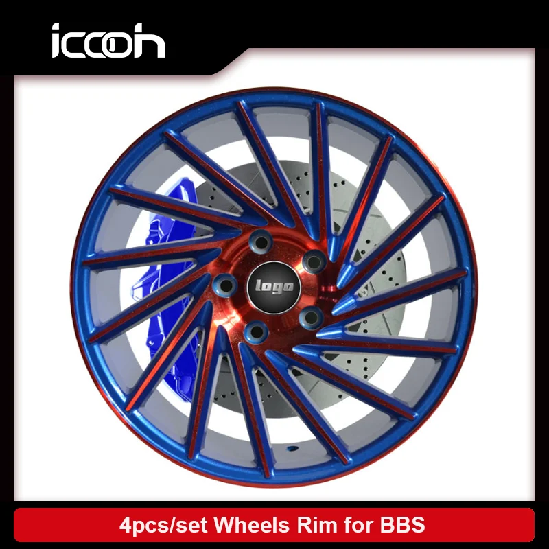 Fornitura Di Fabbrica 4 Pz/Set Cerchi In Lega Di Alluminio Per Auto Coprimozzo 15-18 Pollici Per Bbs Focus Audi A3 A4