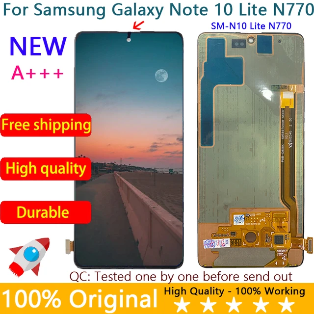 Samsung Galaxy Note 10 Lite Screen Replacement  Display Samsung Note 10  Lite N770f - Mobile Phone Lcd Screens - Aliexpress