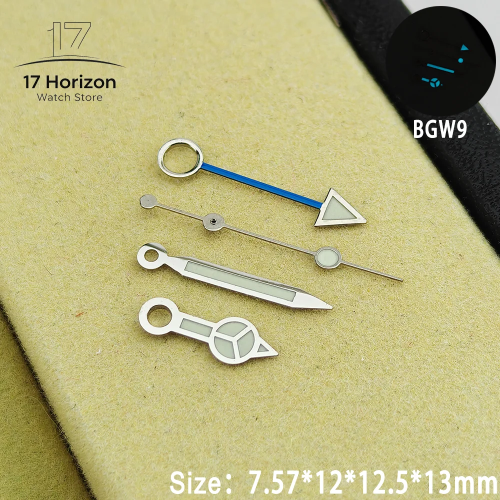 Blue & Green Luminous GMT Watch Hands - Premium Pointer Accessories