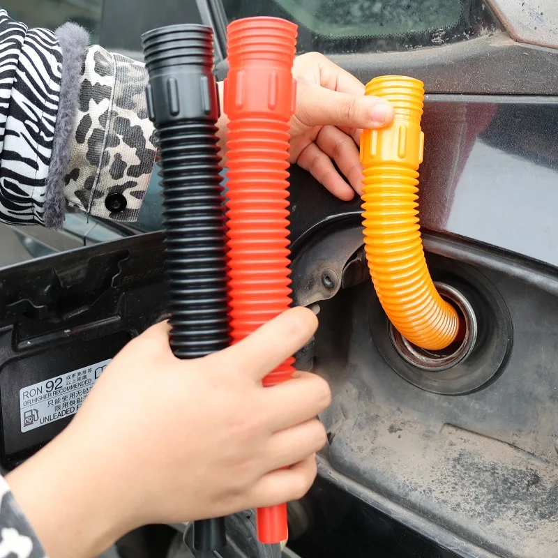 Universal Telescoping Fueling Flex Hose Change Auto Replacement Transmission Filter Tube Car Motorcycle Oil Filling Equipment