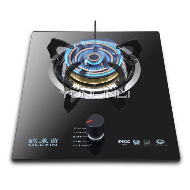 Single-burner Gas Stove Embedded/Table Type Gas Hob Furnace Household Cooker