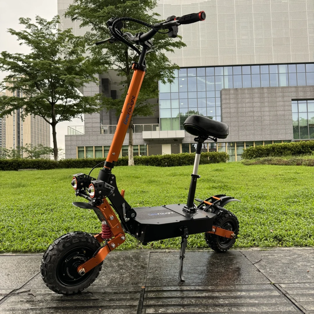 США Fast 50MPH 60V 6000W Электрические самокаты с двумя двигателями для ...