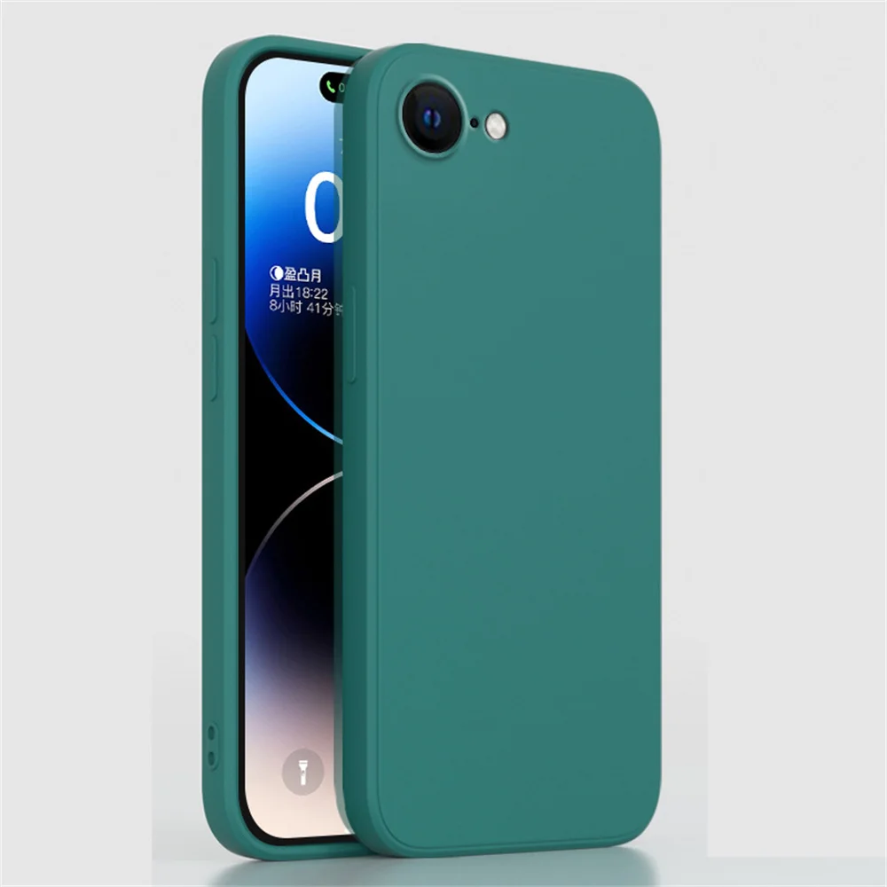 Premium Liquid Silicone Shockproof Protective Phone Case - Durable and Stylish Cover