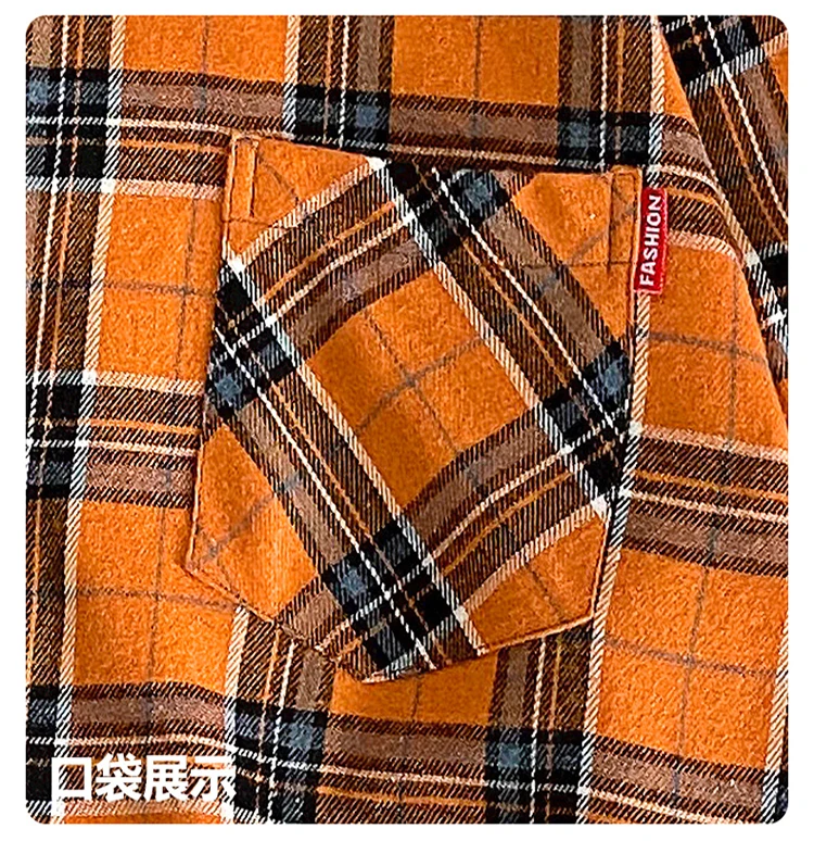 mens short sleeve button down Retro Plaid Blouses Men Spring New High Quality Long Sleeve Cotton Oversized Plaid Shirts Male Hip Hop Flannel Checked Shirts button up short sleeve shirts & tops