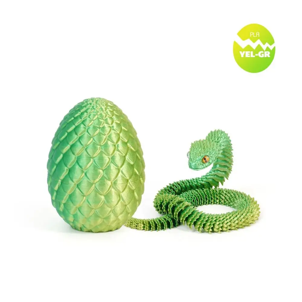 3D Printed Toy Simulation Snake Figurine Anime Figure Toy Action Figure Toy Miniature Figurines 3D Printed Snake Toys