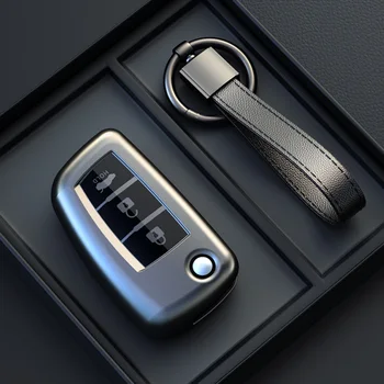New Car Folding Key Case Cover Shell for Nissan X-Trail Qashqai J11 Juke Murano Micra Tiida Maxima Altima Kicks Protector Holder 1